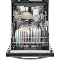 44 dBA Black Top Control Dishwasher
