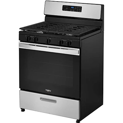 5.1 Cu. Ft. Stainless Steel Freestanding Gas Range