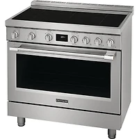 4.4 Cu. Ft. Stainless Steel Freestanding Induction Range
