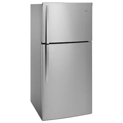 19.2 Cu. Ft. Stainless Steel Top-Freezer Refrigerator - OPEN BOX
