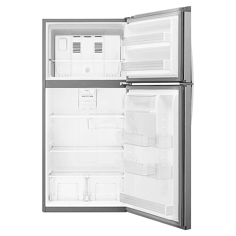 19.2 Cu. Ft. Stainless Steel Top-Freezer Refrigerator - OPEN BOX