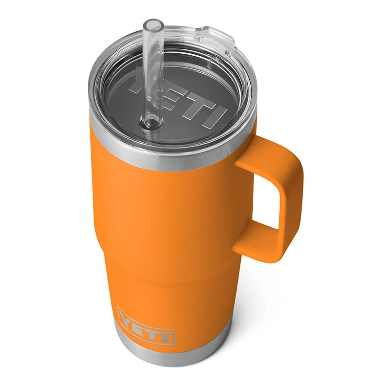 Rambler 25 oz. Mug with Straw Lid - King Krab Orange