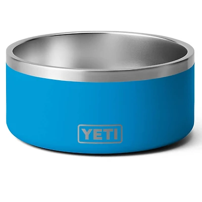 Boomer 8 Dog Bowl - Big Wave Blue