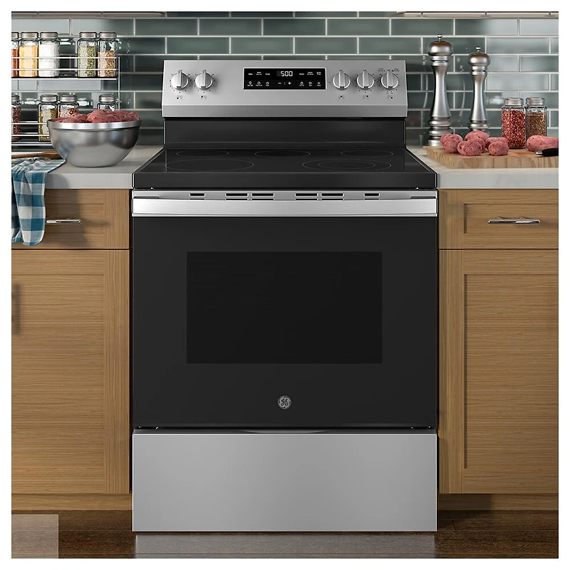 5.3 Cu. Ft. Stainless Steel Freestanding Electric Range