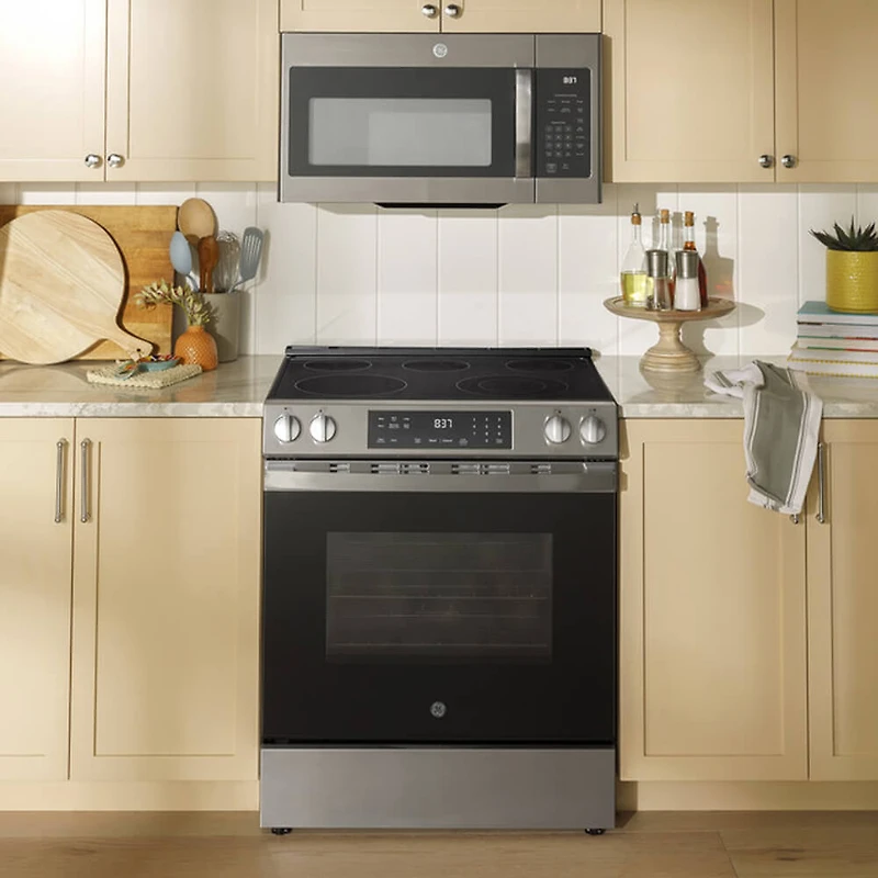 5.3 cu.ft. Slide-In Electric Range with Crisp Mode