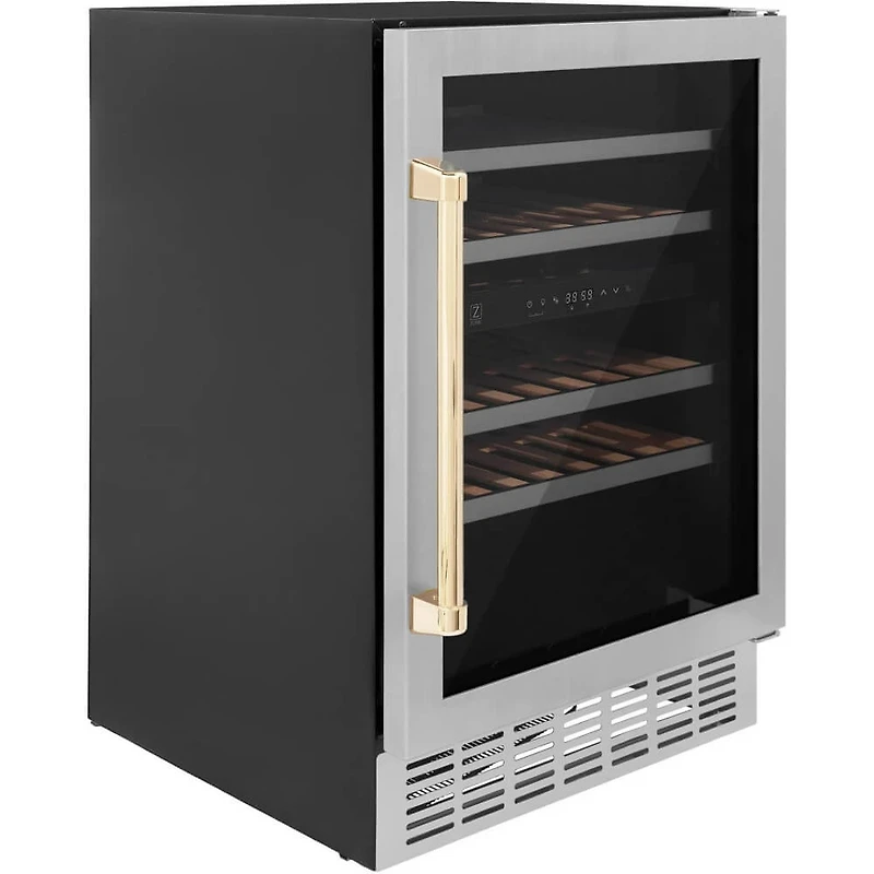 24 inch Built-In Stainless Steel Wine Cooler