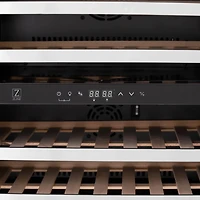 24 inch Built-In Stainless Steel Wine Cooler