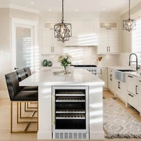 24 inch Built-In Stainless Steel Wine Cooler