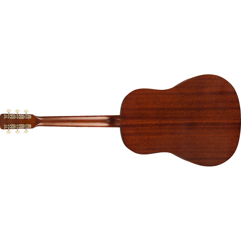 Deltoluxe Dreadnought Guitar - Black Top