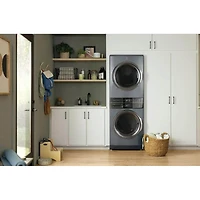 12.5 Cu. Ft. Gas Stacked Laundry System - Titanium