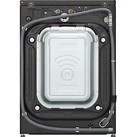 5 Cu. Ft. Black Steel Front Load All-In-One Washer/Dryer Combo