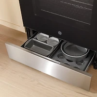 30 inch White Free-Standing Electric Range with Crisp Mode