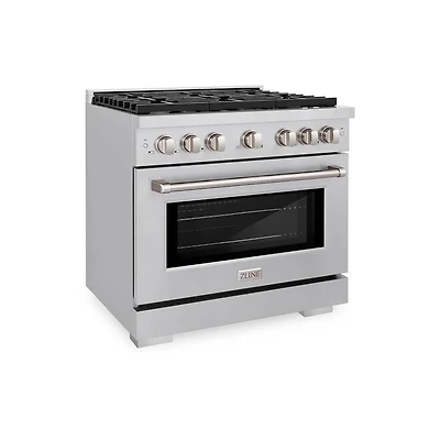 5.2 Cu. Ft. Stainless Steel Freestanding Gas Convection Range