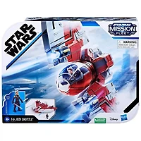 Star Wars Mission Fleet T-6 Jedi Shuttle Ahsoka Action Figure Set