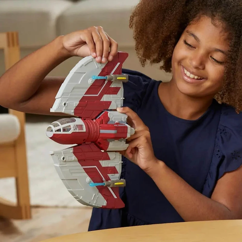 Star Wars Mission Fleet T-6 Jedi Shuttle Ahsoka Action Figure Set