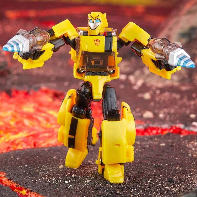 5.5 inch Transformers Legacy United Deluxe Class Animated Universe Bumblebee Action Figure