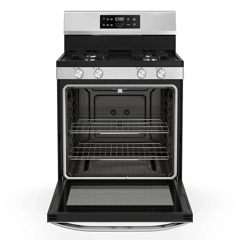 6.1 Cu. Ft. Stainless Freestanding Gas Range