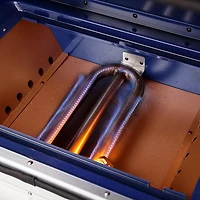 5.36 Cu. Ft. Stainless Steel Freestanding Gas Range with French Doors