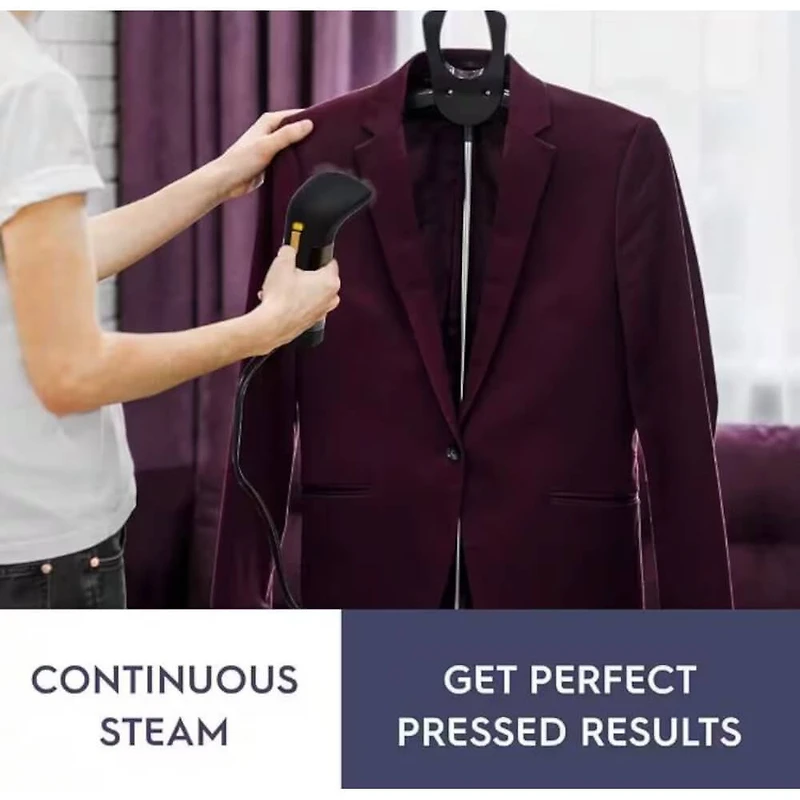 Voyage Compact Handheld Garment Steamer - Blue