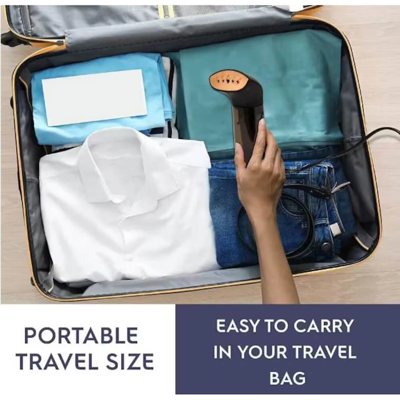 Voyage Compact Handheld Garment Steamer - Blue