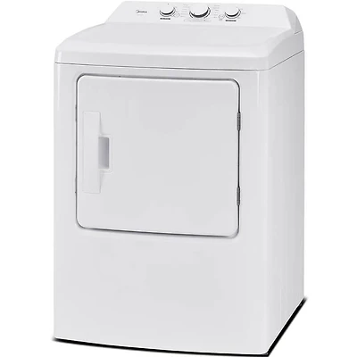 6.7 Cu. Ft. White Top Load Electric Dryer - OPEN BOX