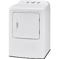 6.7 Cu. Ft. White Top Load Electric Dryer - OPEN BOX