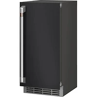 Matte Black with Brushed Stainless Steel Handle Ice Maker Door Kit