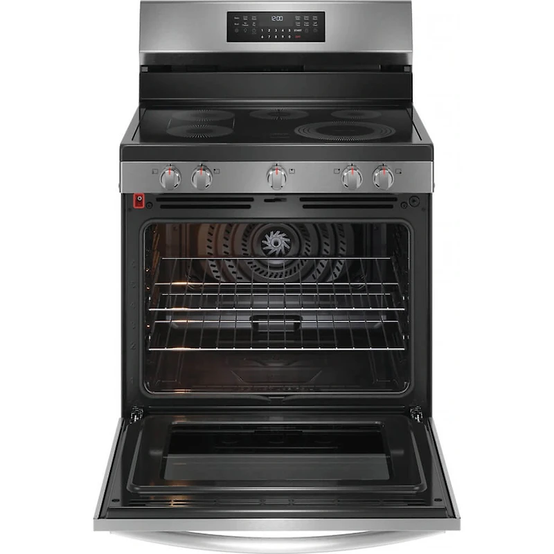 5.7 Cu.Ft. Stainless Steel Freestanding Electric Range with Air Fry