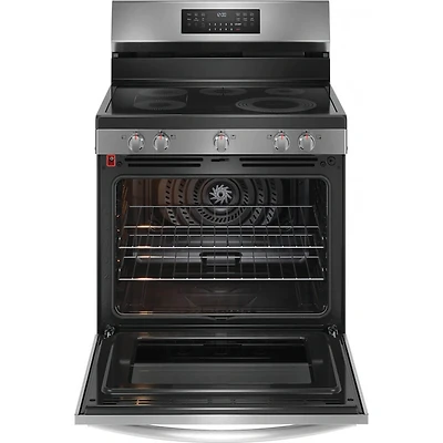 5.7 Cu.Ft. Stainless Steel Freestanding Electric Range with Air Fry