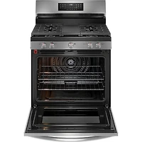 5.1 Cu. Ft. Stainless Steel Freestanding Gas Range 