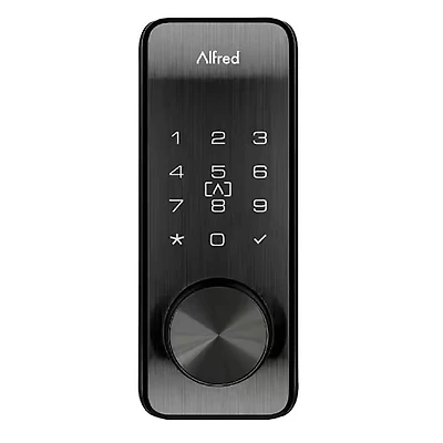 DB2S Smart RFID Deadbolt Lock with Key - Black