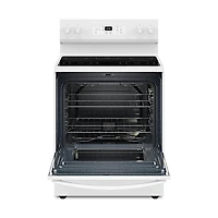 5.3 Cu. Ft. White 5 Burner Electric Range