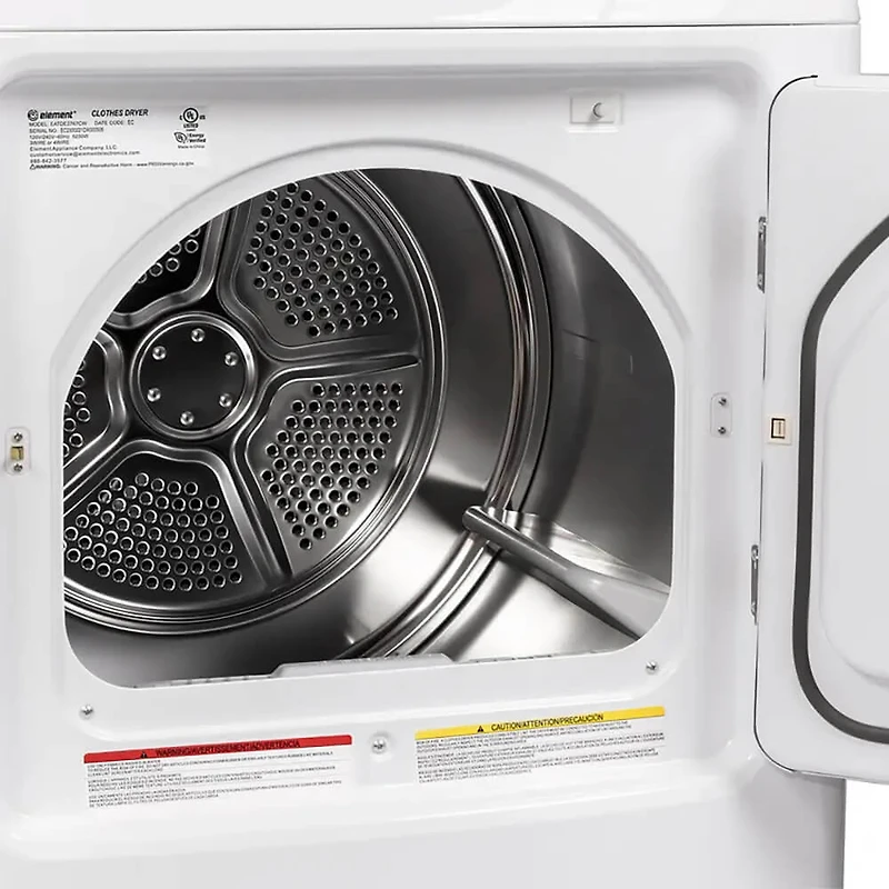 6.7 Cu. Ft. White Top Load Electric Dryer