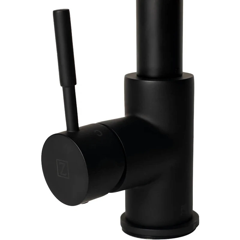 Gemini Single Handle Kitchen Faucet - Matte Black