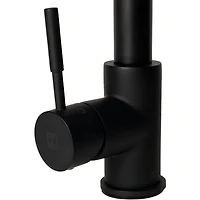 Gemini Single Handle Kitchen Faucet - Matte Black