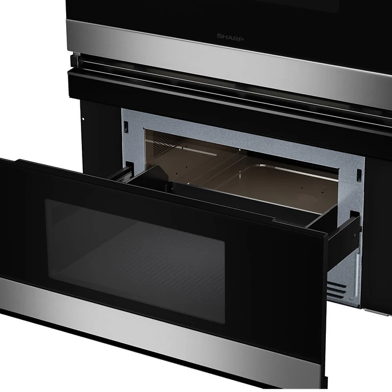 30 inch Smart Stainless Convection Combination Wall Oven With Microwave Drawer