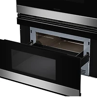 30 inch Smart Stainless Convection Combination Wall Oven With Microwave Drawer