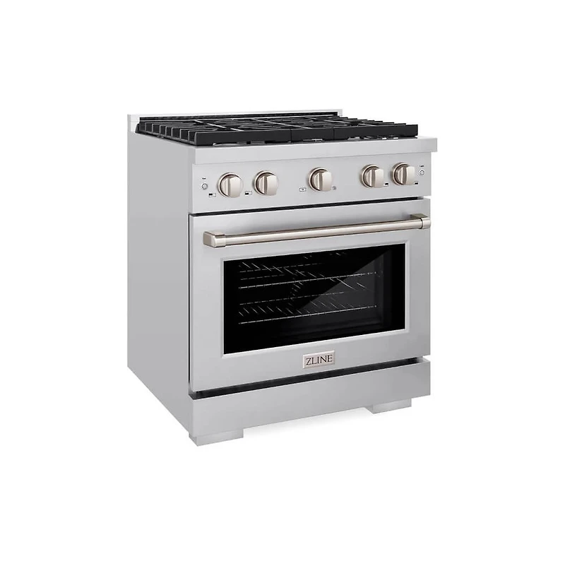 4.2 Cu. Ft. Stainless Steel Freestanding Gas Convection Range