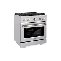 4.2 Cu. Ft. Stainless Steel Freestanding Gas Convection Range