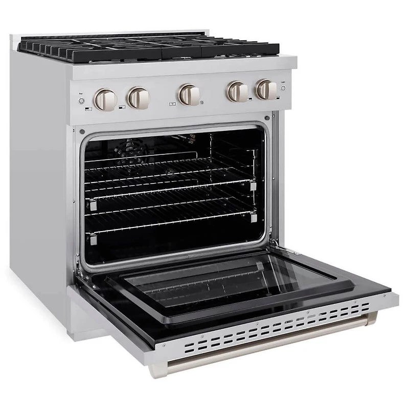 4.2 Cu. Ft. Stainless Steel Freestanding Gas Convection Range