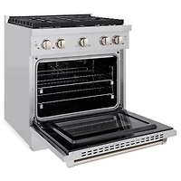 4.2 Cu. Ft. Stainless Steel Freestanding Gas Convection Range
