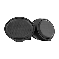 Amplified Handlebar Mount Bluetooth Speaker Pods - Black