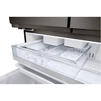 25.5 Cu. Ft. Black Stainless Steel 3-Door French Door Refrigerator