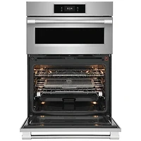 30 inch Stainless Steel Combination Wall Oven With Microwave