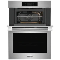 30 inch Stainless Steel Combination Wall Oven With Microwave