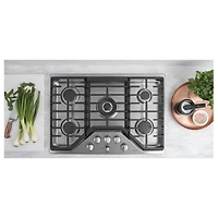 30 inch Stainless Steel 5 Burner Gas Drop-In Cooktop