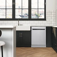 44 dBa Stainless Steel Top Control Dishwasher