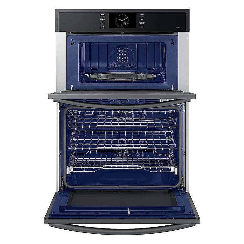 30 inch Matte Black Electric Convection Wall Oven