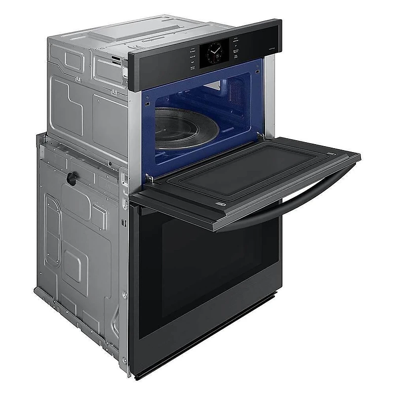 30 inch Matte Black Electric Convection Wall Oven