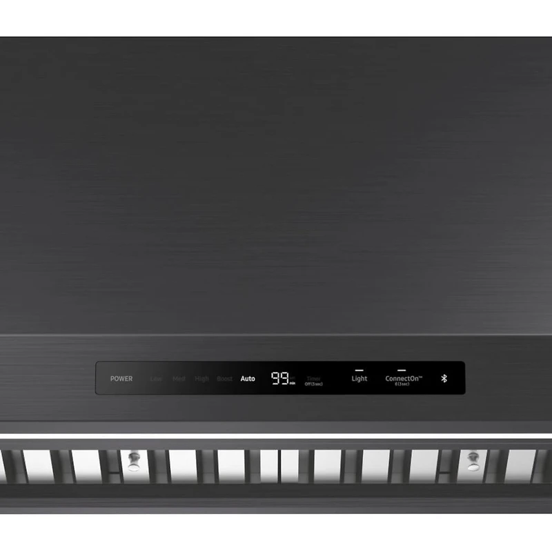 48 inch Graphite Steel Canopy Range Hood - OPEN BOX